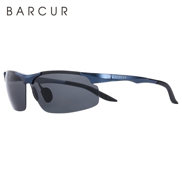 BARCUR Aluminium Magnesium Sunglasses For Men - Image 4