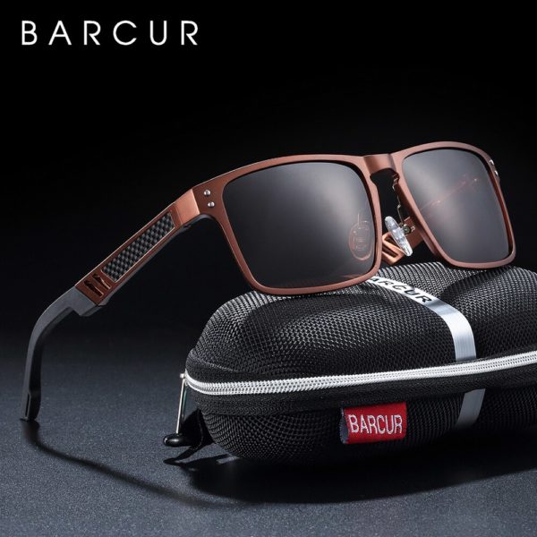 BARCUR Aluminium Magnesium Sunglasses For Men - Image 2