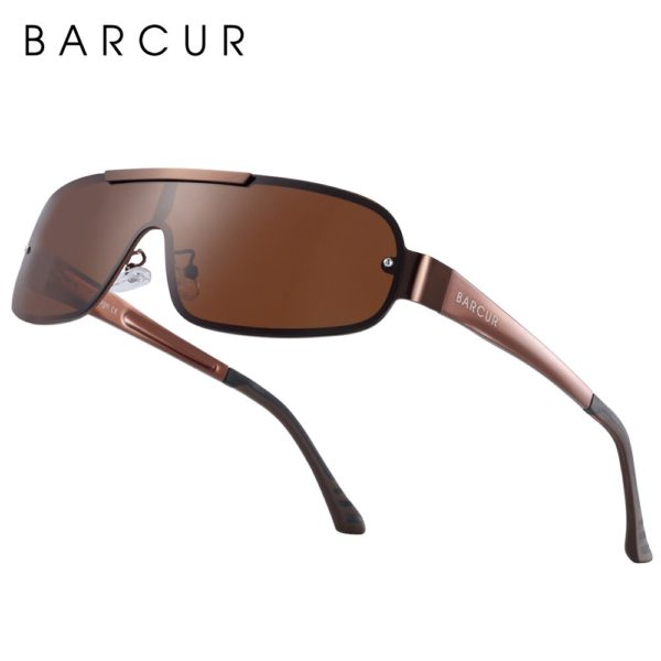 BARCUR Aluminum Magnesium Men's Sunglasses - Image 6