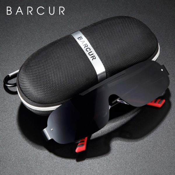 BARCUR Aluminum Magnesium Sunglasses For Men - Image 2