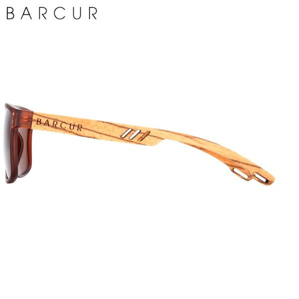 BARCUR Wood Sunglasses For Men - Image 5