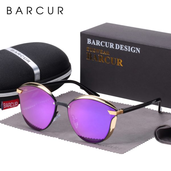 BARCUR Fashion Polarized Sunglasses Women - Image 5