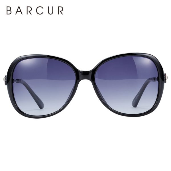 BARCUR Round Polarized Sunglasses For Women - Image 4