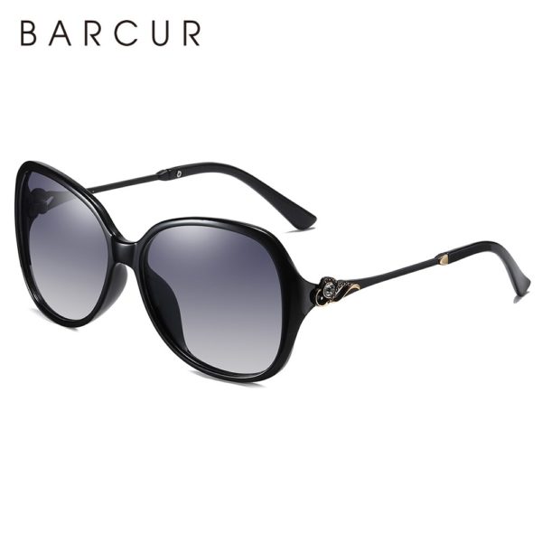 BARCUR Round Polarized Sunglasses For Women - Image 5