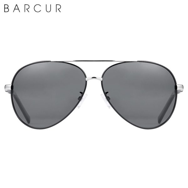 BARCUR Pilot Style Sunglasses For Men - Image 3