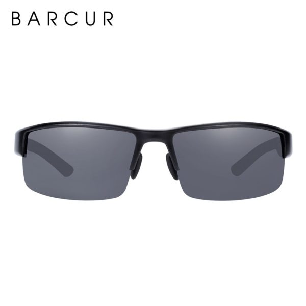 BARCUR Polarized Aluminium Magnesium Sunglasses For Men - Image 4