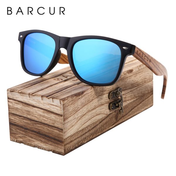 Wooden Polarized Sunglasses For Men - Image 6